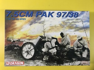 ドラゴン 1/35 ドイツ 7.5cm 対戦車砲 Pak97/38 N0.6123 ハセガワ