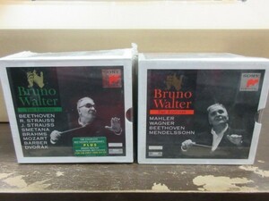 福5//20CD-BOX///未開封!!★SONY ブルーノ・ワルター（Bruno Walter）The Edition Vol.1&2／ベートーヴェン,マーラー,ブラームス