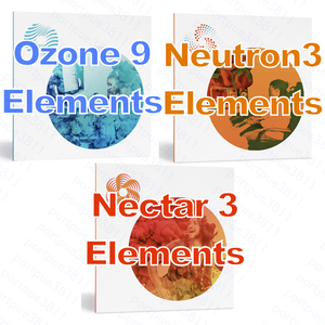正規品 iZotope Ozone 9 Elements / Neutron 3 Elements / Nectar 3 Elements ダウンロード版 未使用 Mac/Win