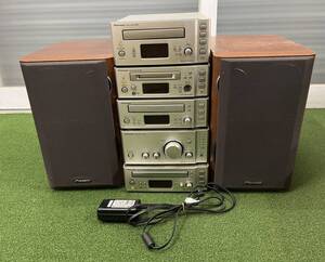 Pioneer パイオニア PD-N901/T-N902/A-N901/MJ-N901/PDR-N901/S-N901-LR システムコンポ セット 動作・通電未確認 台座付き 2j-12-8