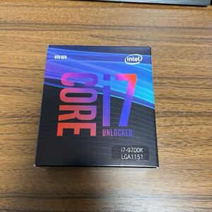 intel Core i7 9700K BOX 3.6GHz LGA1151 【ジャンク】