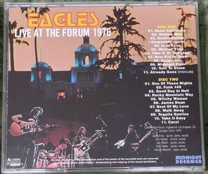 EAGLES / THE FORUM76『ホテル・カリフォルニア』『呪われた夜』