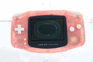 【ジャンク】 Nintendo ニンテンドー GAME BOY ADVANCE ゲームボーイアドバンス AGB-001 ピンクカラー_KFO_B1120-F00D