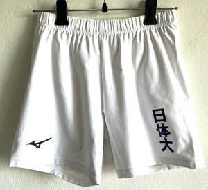 ミズノ　日本体育大学　陸上競技部　ショートタイツ　2XL　日体大　ユニフォーム　スパッツ