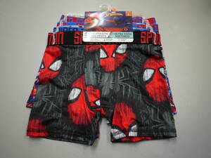 NY/新/即☆Marvel Spider-man/スパイダーマン☆ 6歳用/ULTRA COOL ボクサーパンツ 4枚セット