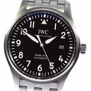 IWC IWC SCHAFFHAUSEN IW327011 パイロットウォッチ マークXVIII デイト 自動巻き メンズ 保証書付き_773170