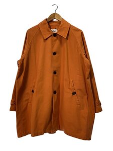 EASY TO WEAR◆FAILLE CLOTH COAT/コート/48/コットン/ORN/無地/ETW22AW-CT003