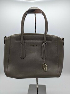 FURLA フルラ ハンドバッグ テッサミニ S ショルダーバッグ　2way グレージュ