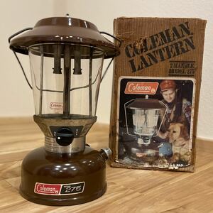 【1982年11月 275】Coleman コールマン ビンテージ ビンテージ オールド ランタン Lantern