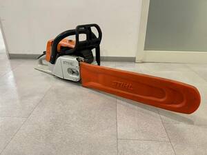 旭川発☆最落なし！チェーンソー！STIHL！型式：MS260！圧縮OK！ソーカバー付属！現状！売切！（3）