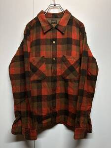 【S】TENDERLOIN WOOL SHIRT テンダーロイン ウール チェック シャツ 長袖 トップス T12