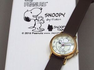 SNOOPY TOWN/スヌーピータウンショップ限定 2018 スヌーピーウォッチ/クォーツ レディース腕時計 動作未確認品 【W133y2】