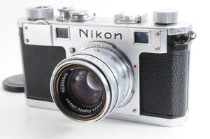 Nikon ニコン S型 レンジファインダー + NIKKOR-H・C 5cm F2 レンズセット #862