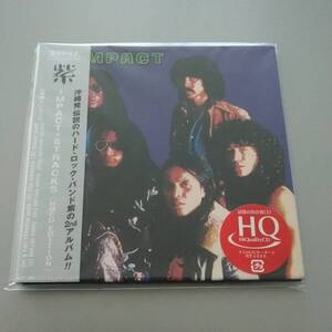 紙ジャケ　　　紫　　　　/　　 　IMPACT　＋　6TRACKS　　　 　HQCD　　　紙ジャケット　　国内盤　　　