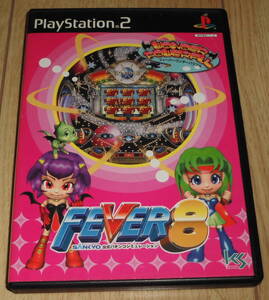 PS2　SANKYO公式パチンコシュミレーション FEVER8　CRFワンダーパワフル　夢夢ちゃん