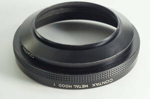 hiA-01★送料無料 美品★CONTAX METAL HOOD 1 コンタックス 底部のネジ径は86ミリ フードCONTAX 55／ 86 RING コンタックス 55 ／86 リング