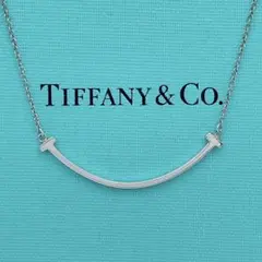Tiffany & Co. Tスマイル　ネックレス　スモール　シルバー925