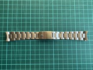 【シングル　20mm】ロレックス ハードブレスレット オイスターブレス アンティーク ステンレス腕時計ベルト シングルロックROLEX 