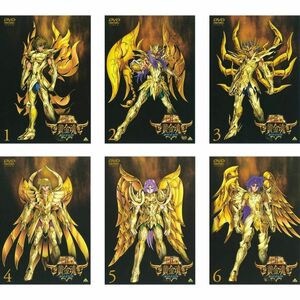 聖闘士星矢 黄金魂 soul of gold レンタル落ち 全6巻セット マーケットプレイスDVDセット商品