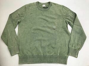 ●ＧＡＰ●新品●セーター●Ｌ●ギャップ●ニット●カーキ●人気のコットンニット●USEDデニムにあうセーター●カーキ●30S70-2-2