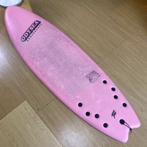 1円～★程度良好★サーフボード★キャッチサーフ★ODYSEA★SKIPPER★CATCHSURF★約6.1f★ソフト系クワッド