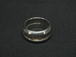 1円 ■美品■ TIFFANY＆Co ティファニー アトラス SV925 リング 指輪 アクセサリー 約11号 レディース シルバー系 FD6473