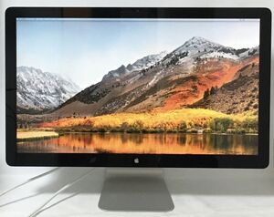 ★1円スタート★Apple アップル Thunderbolt Display (27-inch) 27インチ A1407 WQHD 2560×1440 スピーカー内蔵 ディスプレイモニター