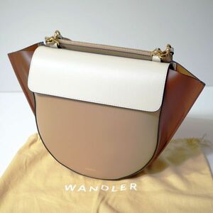 ドゥロワー Drawer 別注 ワンドラー WANDLER バッグ HORTENSIA BAG ベージュ 240406-41