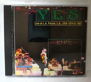 CD輸入盤 Live At L.A. Forum USA 1974 & 1987 イエス INP041