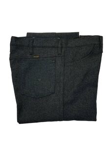 ビンテージ デッドストック90s 00s Wrangler ポリエスター ストレッチ パンツ MADE IN MEXICO 黒灰色 W36 L32