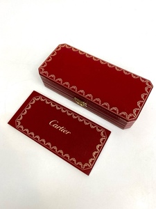 I5080/カルティエ 空箱 万年筆ケース 取扱説明書 Cartier ケースのみ