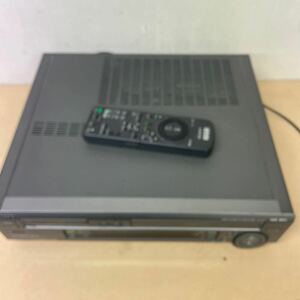 SONY ソニー　ビデオカセットレコーダー　WV-ST1 Hi8 S-VHS 通電確認のみ　リモコン付き