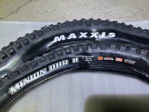 新品 MAXXIS MINION DHR II 27.5×2.6 ２本セット