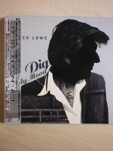 特殊ケース仕様 『Nick Lowe/Dig My Mood(1998)』(1998年発売,SCR-2,廃盤,国内盤帯付,歌詞対訳付,You Inspire Me)