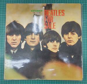 【赤盤 】THE BEATLES ビートルズ BEATLES FOR SALE　フォーセール　LP　レコード　Odeon RECORDS OP-7179●H3203