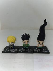 HUNTER × HUNTER コレキャラ フィギュア　ゴン　クラピカ　3種 現状品