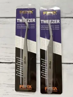 TWEEZER プロ仕様　ピンセット２本