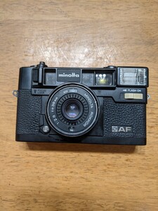 IY0682 MINOLTA HI-MATIC AF/ミノルタ シャッターボタンのみ確認済 その他動作未確認 現状品 JUNK