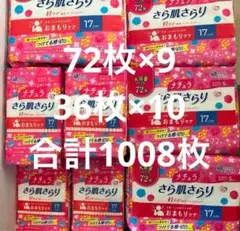 ＼29日限定赤字覚悟セール／　ナチュラ おまもりケア　17cm 1008枚