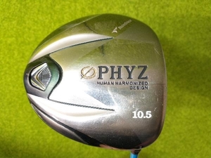 BRIDGESTONE PHYZ S-TRIXX VALMER BBX フレックス04 ロフト角10.5° ドライバー ブリヂストン ゴルフクラブ