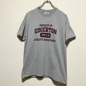 アメリカ古着　半袖　Tシャツ　エジャトン Edgerton　Mサイズ　ヴィンテージ　プリント　【P16】