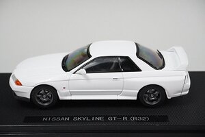 EBBRO エブロ 1/43 NISSAN 日産 スカイライン GT-R (R32) ホワイト 43760