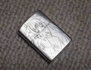 ★ZIPPO ジッポー 五等分の花嫁 中野二乃 オイルライター 両面加工 2021年製 中古