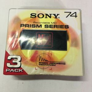 SONY ミニディスク PRISM Series 3pack ソニー MD