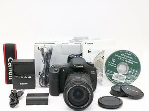 ●○【総シャッター数1600回以下・元箱付】Canon EOS 60D EF-S18-135 IS レンズキット デジタル一眼レフカメラ キャノン●026046001Jm○●