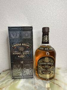 1円 スタート 【未開栓】CHIVAS REGAL 12年 750ml 43% / シーバス リーガル BLENDED SCOTCH WHISKY スコッチ ウイスキー お酒