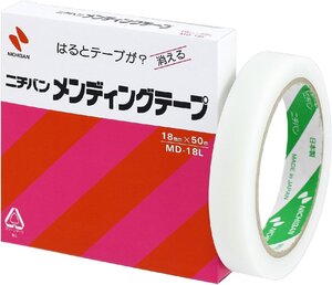 未開封未使用 10個まとめ ニチバン メンディングテープ MD-18L 18mm×50m 元箱入 10個入 Z6716