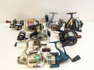 R147-N35-3574 ジャンク 釣り具 リール まとめ 9点 Daiwa SHIMANO SZM AUSTER スピニングリール ベイトリール など 現状品3