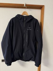 アークテリクス アルファISジャケット Alpha Is Jacket ブラック Ｍサイズ 美USED ゴアテックス コアロフト サーマテック 中綿ジャケット 