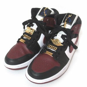 未使用 20AW NIKE ナイキ WMNS AIR JORDAN 1 MID SE ウィメンズ エアジョーダン 1 ミッド SE ハイカット スニーカー CZ4385-016 25.5cm